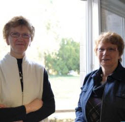 Maryse Jaggly et Madeleine Pernal ont fondé l'association en 2009 - Source de l'image : http://www.lavoixdunord.fr